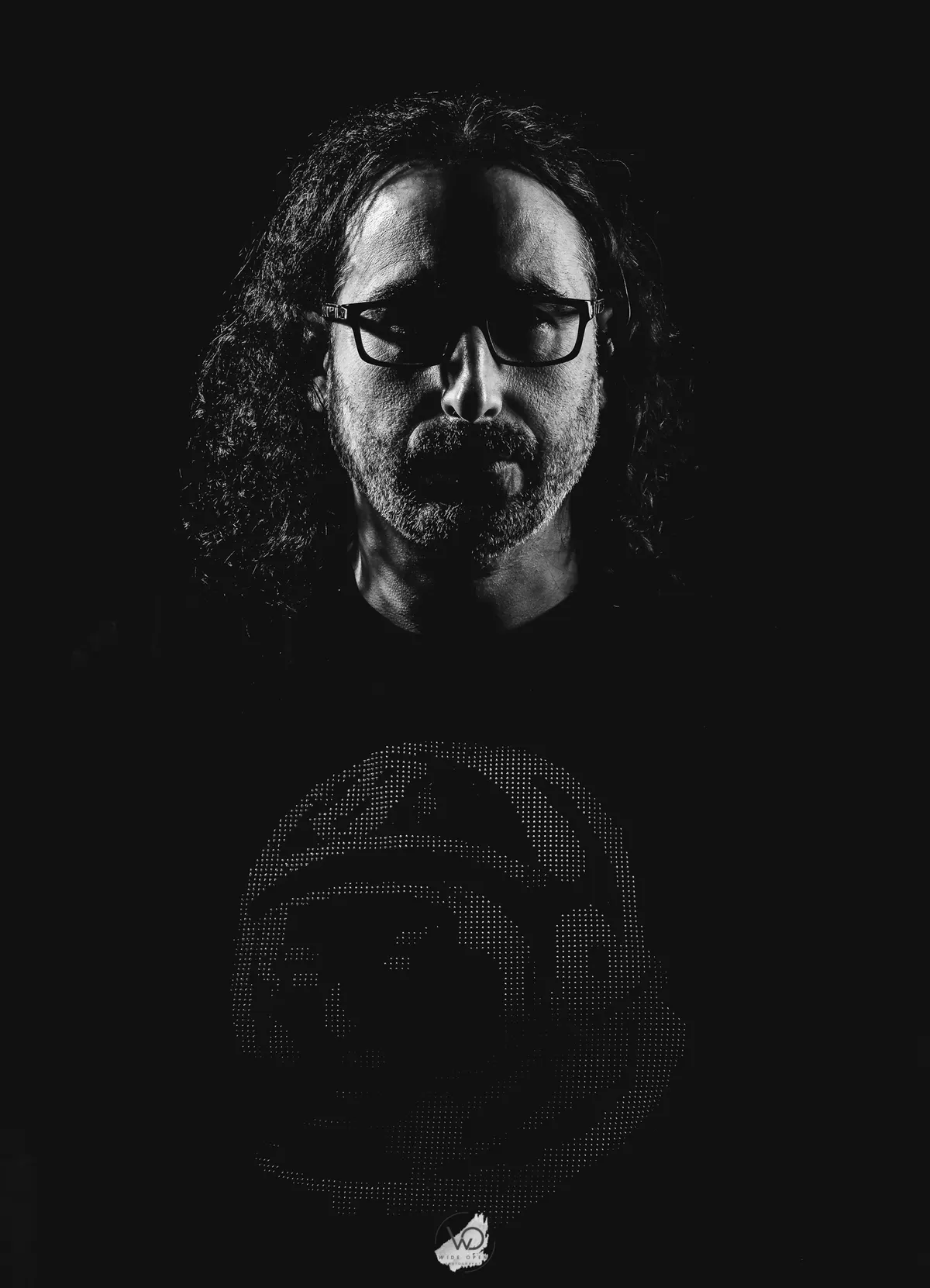 Supermini, black and white portrait by Wide Open Photography